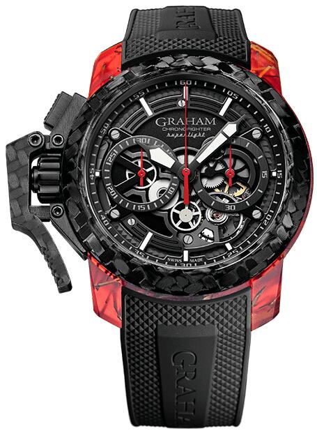 Graham Chronofighter Superlight CARBON SKELETON 2CCCK.B41A Replica Watch