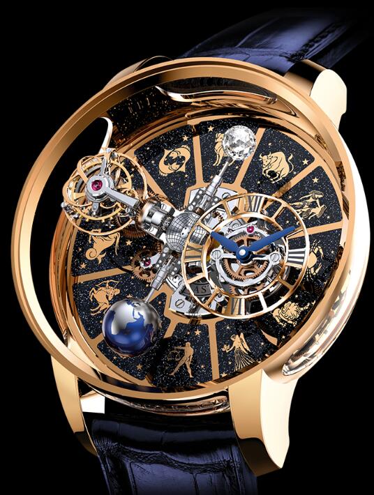 Jacob & Co Astronomia Zodiac AT100.40.AC.AB.B Replica watch [AT100.40 ...