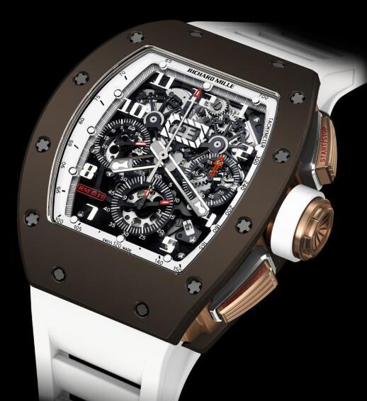 Richard Mille Replica Watch Rm 011 Flyback Chronograph White Ghost [rm 