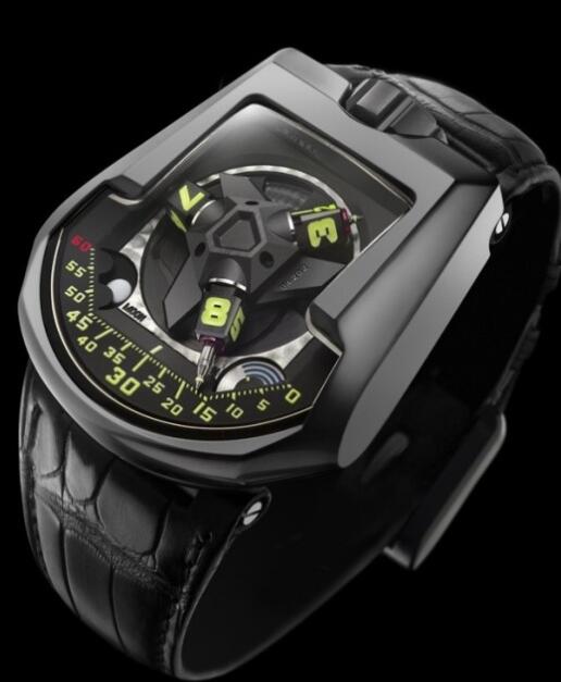 Urwerk Watch Replica 200 collection UR-202 AlTiN [UR-202 AlTiN]